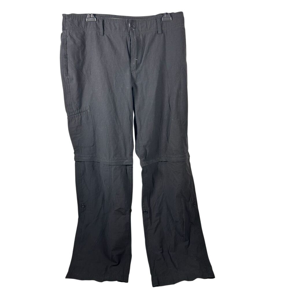 Danskin Now Hiking Adventure Convertible pants womens large Lg Nylon Blend